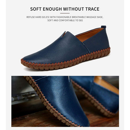MASSIMO LEATHER LOAFERS